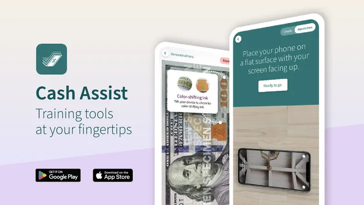 Cash Assist, la app desarrollada por la FED para reconocer dólares falsos.